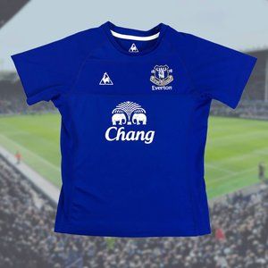 Everton 2010/11 Women's Home Soccer Jersey 14 Camiseta Futbol Football EPL